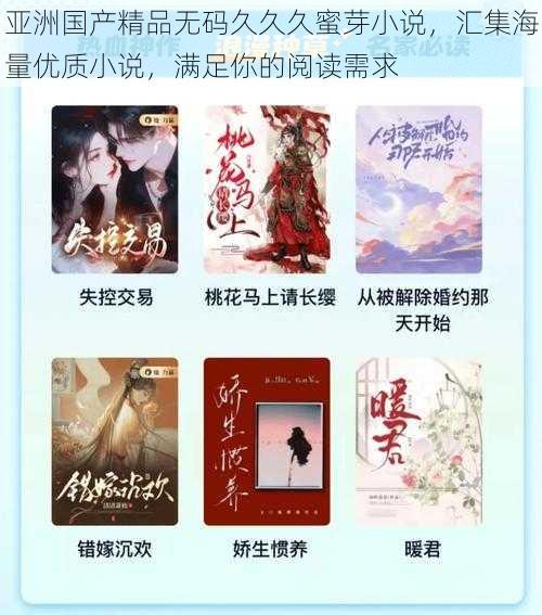亚洲国产精品无码久久久蜜芽小说,汇集海量优质小说,满足你的阅读需求