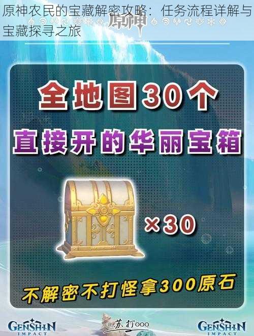 原神农民的宝藏解密攻略:任务流程详解与宝藏探寻之旅